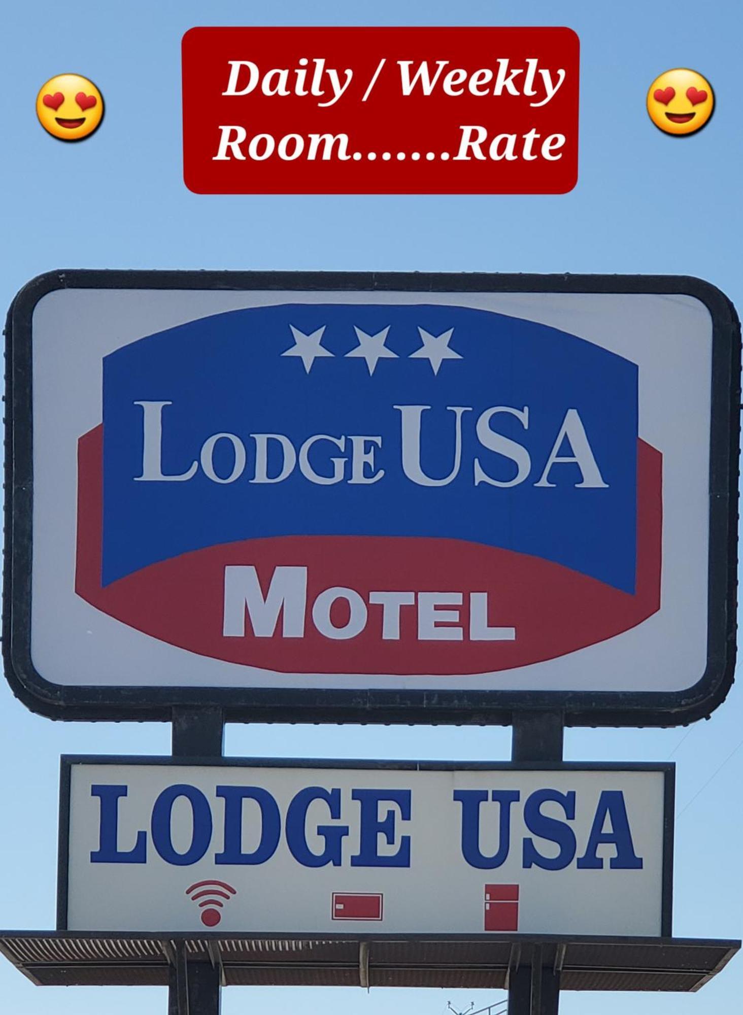 Lodge Usa Motel Guymon Eksteriør bilde